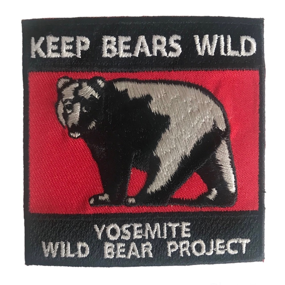 Keep Bears Wild Yosemite Bears Project Patch